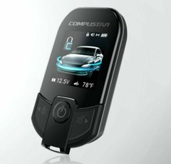Compustar 2WT13R-SF 2-Way Color LCD Remote w Up to 3 Mile Range for Pro T13 ONLY