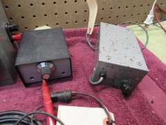 LOT Vintage Home Brew Frankenstein Electronics Projects HAM Audio Radio Devices
