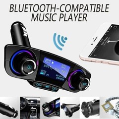 Wireless Bluetooth FM Transmitter Car Stereo Audio MP3 AUX Adapter USB Charger