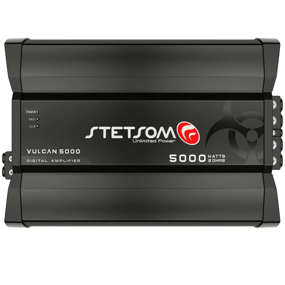 Stetsom Vulcan 5000 2 Ohms Digital Amplifier Car Audio Vulcan 5000W