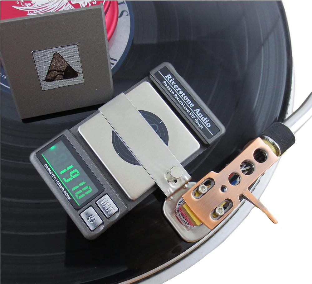 Precision Record Level Digital Turntable Stylus Force Scale Gauge for Tonearm Ph