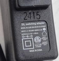 Mixed lots of 3 Jabra Switching Slim tip AC Power Adapters For Jabra 9400BS