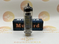 1x Mullard EL84 6QB5 10M Master Series Gold Pins Gt. Britain ’60s KM1 -Tests NOS