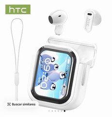 HTC NE20 Bluetooth 6.0 In-Ear Earbuds Adaptive ANC Active EQ White IPX5