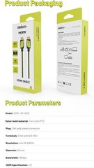 4K HDMI 2.0 Cable UHD Ultra HD High Speed 2160P HDR 60Hz 18Gbps Dolby HDCP HDTV