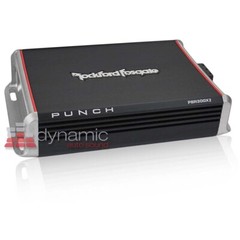 RockFord Fosgate PBR300X2 Class BR 2-Ch. Punch Boosted Rail Amplifier 300W Amp