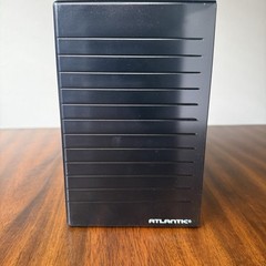 Atlantic 30 CD Storage Case Holder Rack Wall Mountable Black Plastic Retro