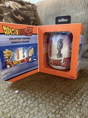 Dragon Ball Z Wireless Speaker, Bluetooth, Built in Mic, FM Radio, Water Resist.