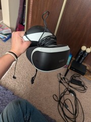 Sony PlayStation “PS VR” Version 1 Lot Includes Small Lot Of VR Games