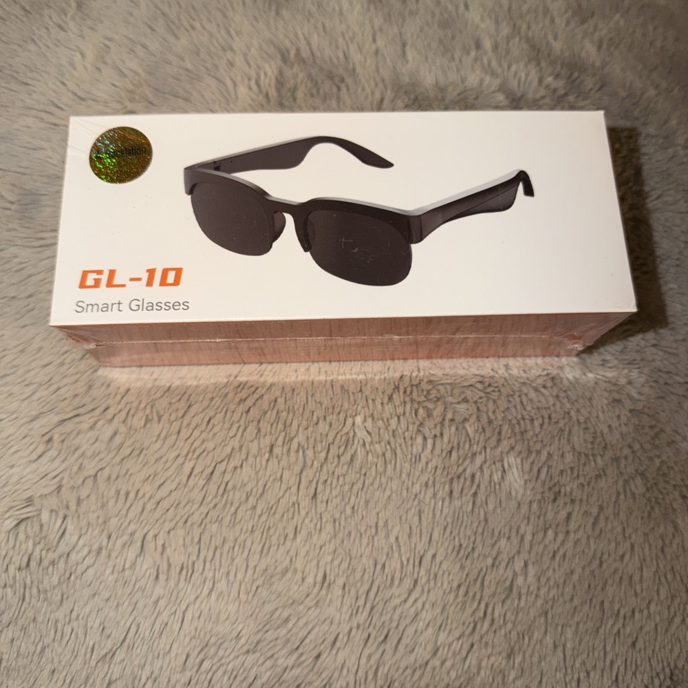 GL-10 Smart Sunglasses W Bluetooth Connectivity & AI Translation Technology NIB!