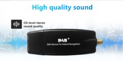 Car Digital DAB+ Audio Radio Receiver Tuner+Antenna USB Adapter for Android