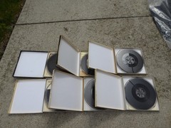 8 Maxell 35-90 7in Reel to Reel Tapes Excellent Condition 2 New