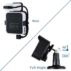 Durable ABS Outdoor Camera Mounts with USB Charger for Blink Cameras – 5-Pack
