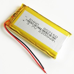 803160 3.7V 2200mAh Li-Po Polymer Rechargeable Battery For DVD Recorder PSP GPS