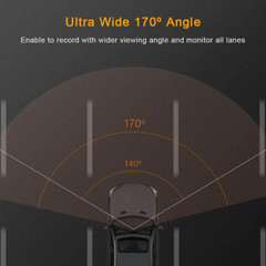 HD 1080P Car Dual Lens Dash Cam 4″ DVR Recorder Front & Rear Camera Night Vision