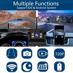 Wireless WiFi Magnetic Battery Powered Backup Camera For iOS&Android Smartphone