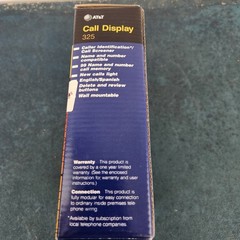 VTG AT&T 1998 Caller ID Call Display #325 New Open Box *Untested