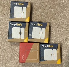 SimpliSafe 5-Pack Entry Sensor (White)