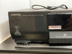 Kenwood CD-423M Multiple Compact Disc Player – No Remote – Works/Tested