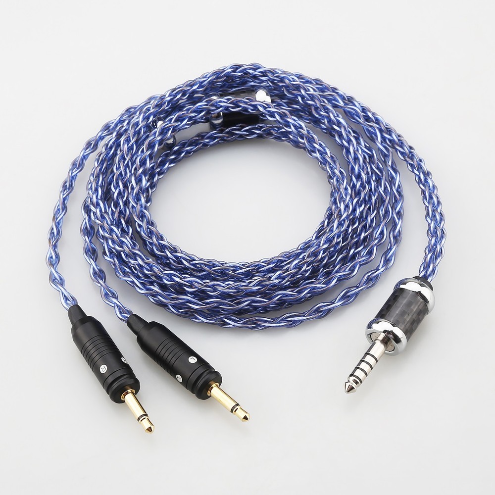 8Core 7N OCC silver plated Upgrade Headphone cable For Focal Celesstee 5ft