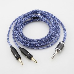 8Core 7N OCC silver plated Upgrade Headphone cable For Focal Celesstee 5ft