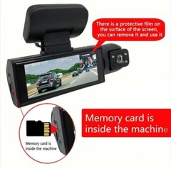 Dash Cam Front and Rear, Cardvr Video Dash Cam, 1 Count Mini Dash Cam for Car