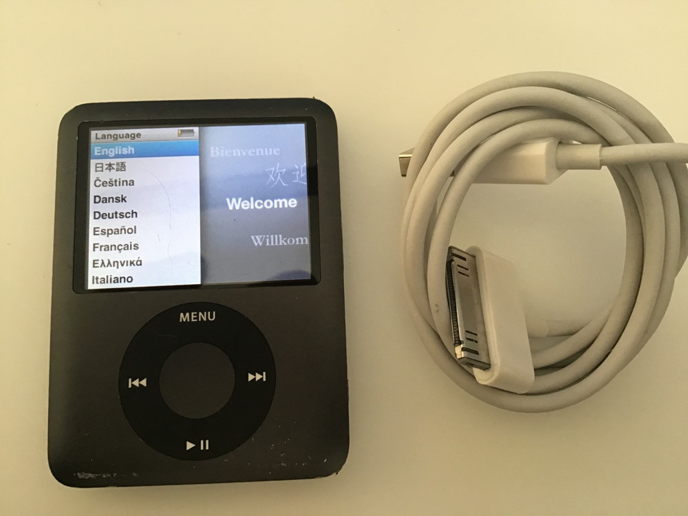 ipod nano 3rd generation 8gb Black New Battery