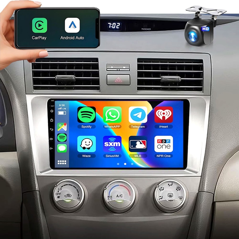 JBL For Toyota Camry 2007-2011 Android Apple CarPlay GPS Navi Car Stereo Radio