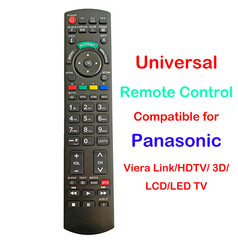 Universal Remote Control Compatible for all Panasonic Viera Link/ 3D/ LCD/LED TV