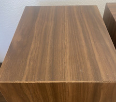 1960s Zenith Wood Wooden 13″ x 10″ x 8″ Book Shelf Speakers Works
