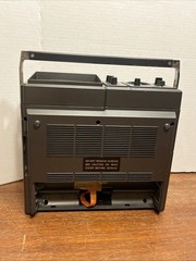 Sylvania Mini Combo MQ9014GY AM/FM Radio & TV Untested No Battery Cover