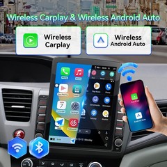 Car Stereo Radio Compatible with Honda Civic 2012 2013 2014 2015,Android 15