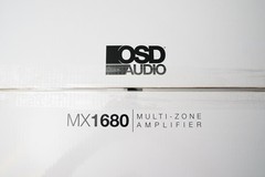 OSD Audio MX1680 Multi-Zone Digital Amplifier 8-Zone 16-Channel Rack Mount