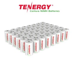 Tenergy Centura Lite D Size NiMH Rechargeable Batteries 1.2V Lot