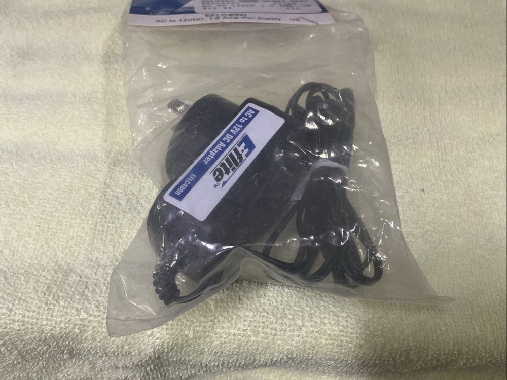 AC to 12VDC 1.5-Amp Power Supply EFLC4000 Air Field Equip & Electronics