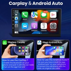 For Toyota PRIUS 2010-2015 Android 13 Carplay Car Stereo Radio GPS WIFI Navi 64G