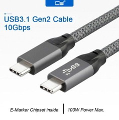 100W Cable USB-C Type C Female Source to Mini Displayport DP Sink HDTV Adapter