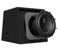 EPICX Single 10” Loaded Subwoofer Enclosure, 750W Vented Ported Sub Box 10″ New