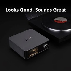 WiiM Ultra Music Streamer & Digital Preamp | 3.5″ Touchscreen | Space Gray