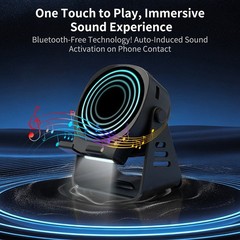 Wireless Induction Speaker 5-in-1 Bluetooth Speaker With Phone Stand