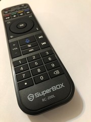 SuperBOX Remote Backlight,Bluetooth for S5 Max, S6 Max, S7 Max,Elite Ultra