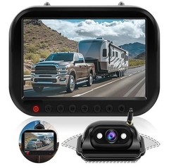 7″ Furrion-Compatible RV TRUC Backup Camera HD 1080P Night Vision Split Screen