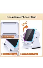 Induction Speaker with Phone Stand 5 in 1 Wireless Induction Bluetooth Audio