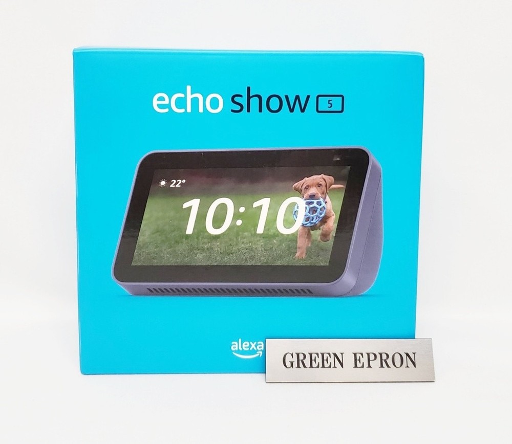 Echo Show 5 (2nd Gen) Smart Display Speaker Deep Sea Blue B08KJN3333 Universal
