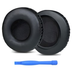 Replacement Ear Pads for Skullcandy Hesh/Hesh 2 – Protein Leather Black