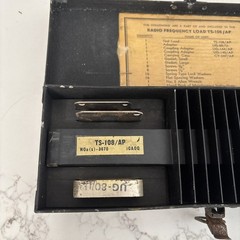 Boite Test-108/AP. Radio frequency load US Signal Corps