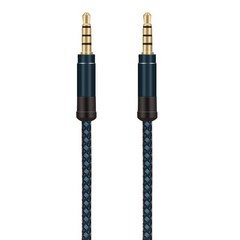 10ft AUX Cable Jack Gold Plug Audio Wire Long Cord Universal for iPod Classic