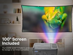 Emerson EVP-2501C 150″ Home Theater LCD Projector Combo with Built-In DVD Player