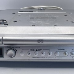 SONY ICF-CD543RM Under Cabinet Kitchen AM/FM Radio CD Player No Hardware Tested
