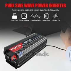 Reliable Pure Sine Wave Power Inverter 1000w 3000w 4000w 12V to 110V Converter
